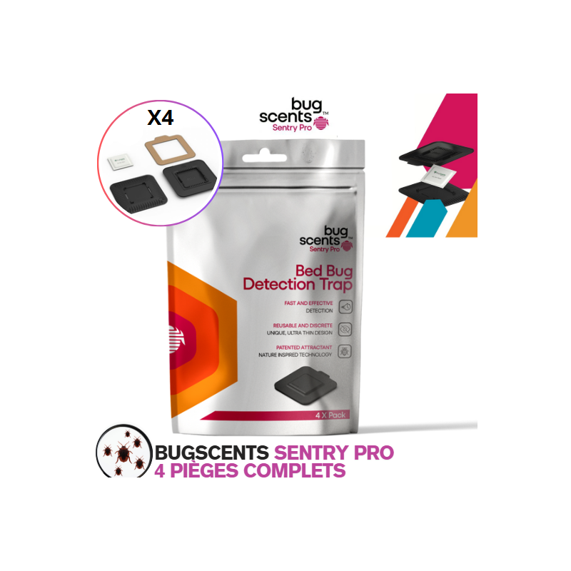 Piège punaise de lit Bugscents sentry pro